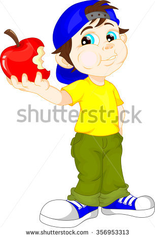 306x470 With Apple Clipart