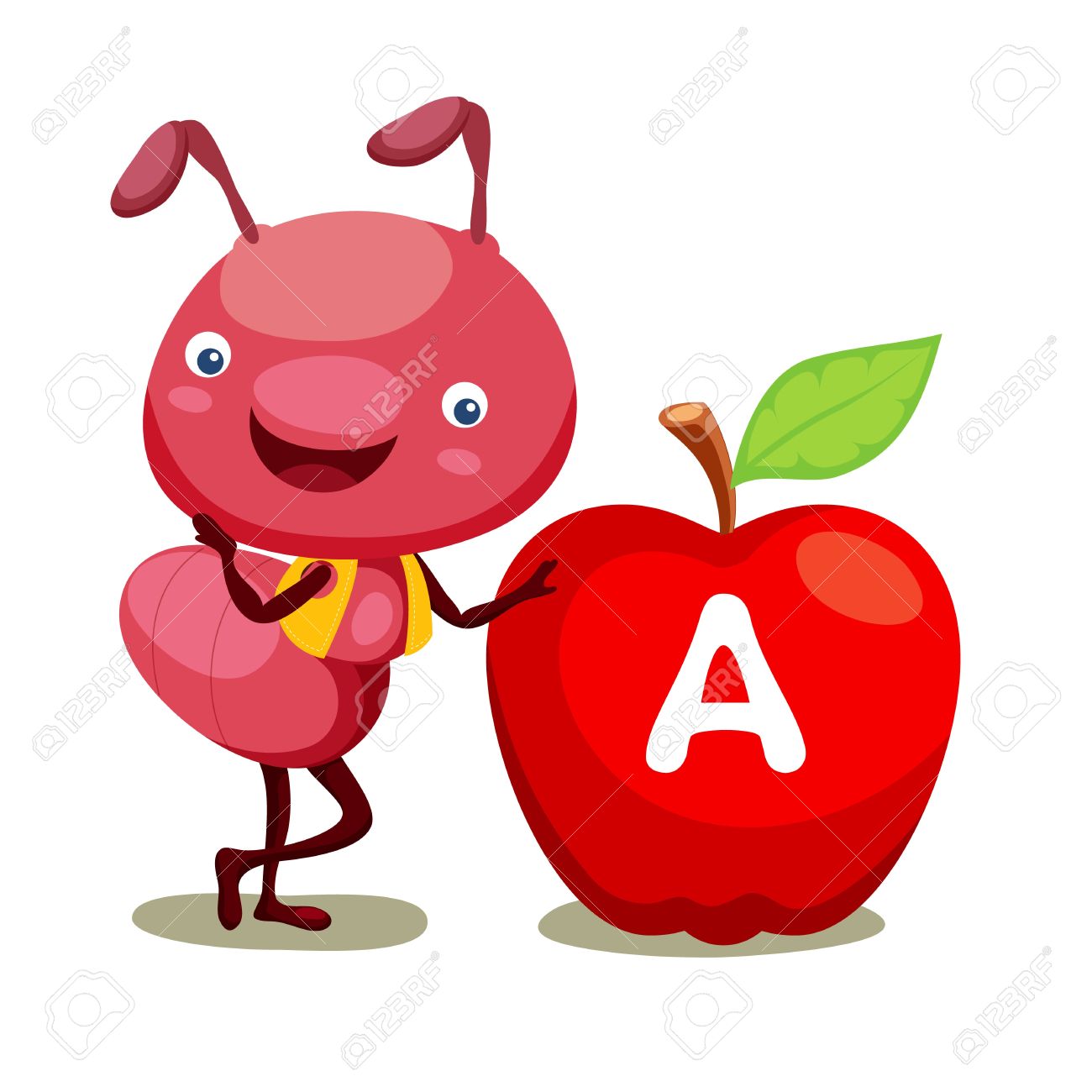 1300x1300 Apple Clipart Ant