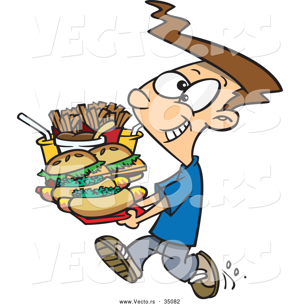 Eating Junk Food Clipart | Free download on ClipArtMag