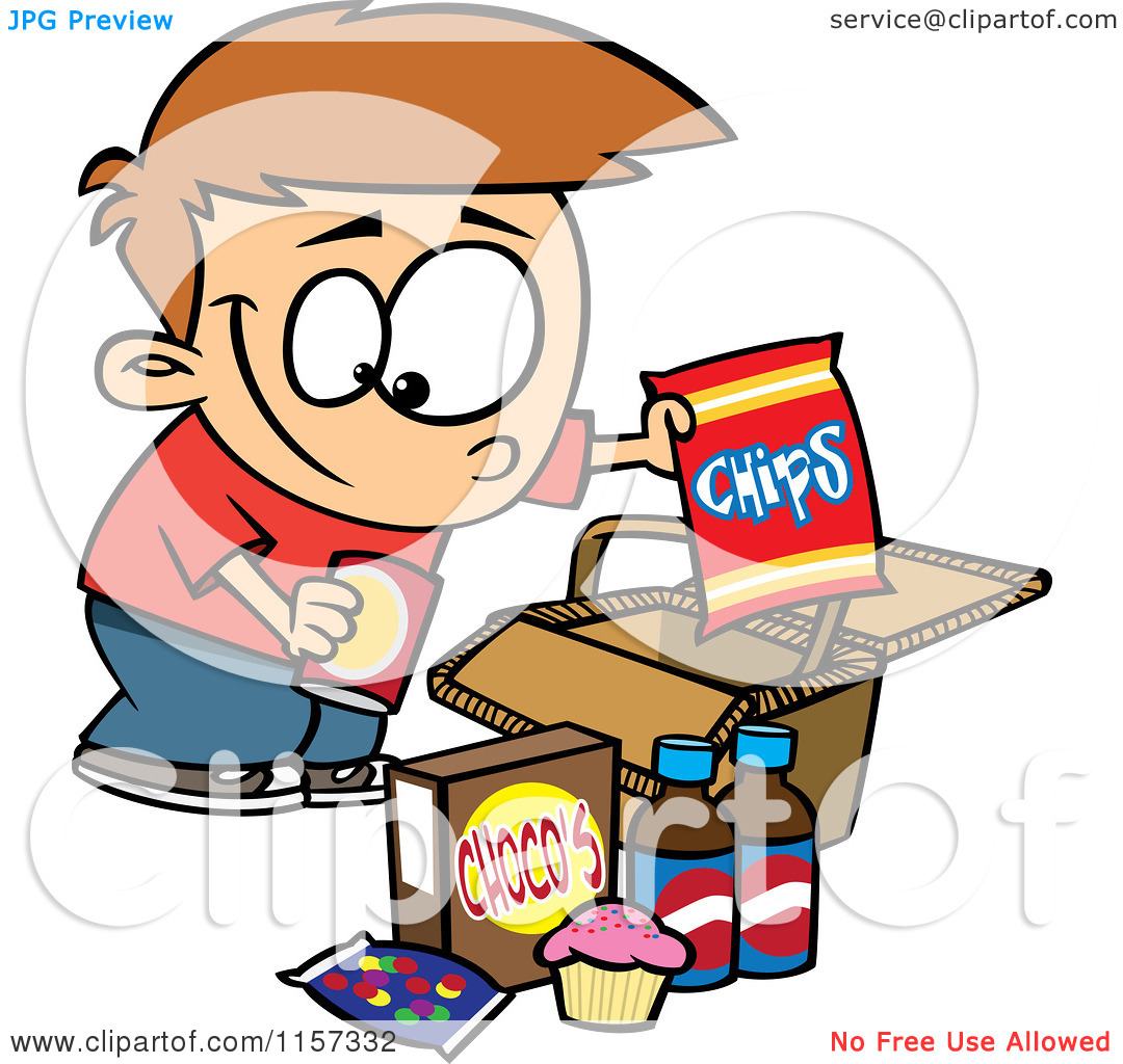 1080x1024 Kids Eating Junk Food Clipart