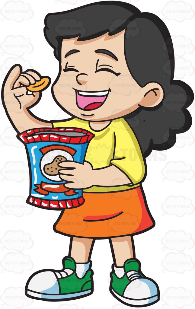 646x1024 Chips Clipart Kid Snack