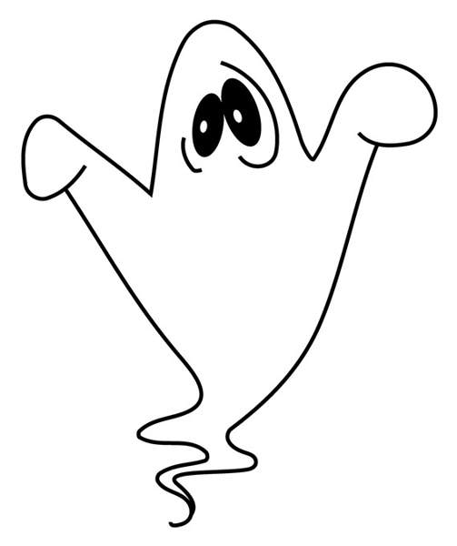 503x600 Scary Ghost Clipart Halloween Echo 2 Image