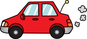 300x135 Cartoon Car Clipart Image