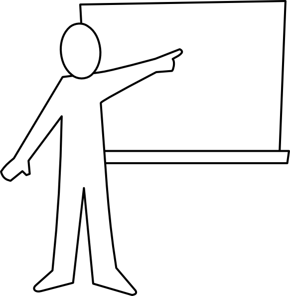 582x595 Teacher Clip Art