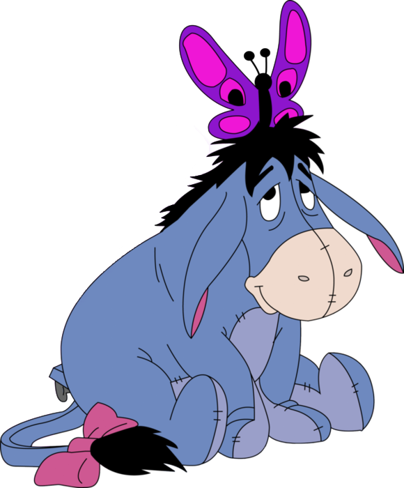 580x700 Clipart Eeyore
