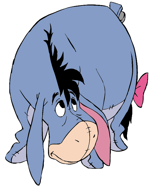 500x625 Top 99 Eeyore Clip Art