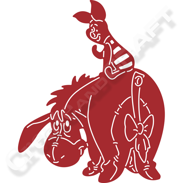600x600 Disney Winnie The Pooh Eeyore Piglet Die (389771) Create
