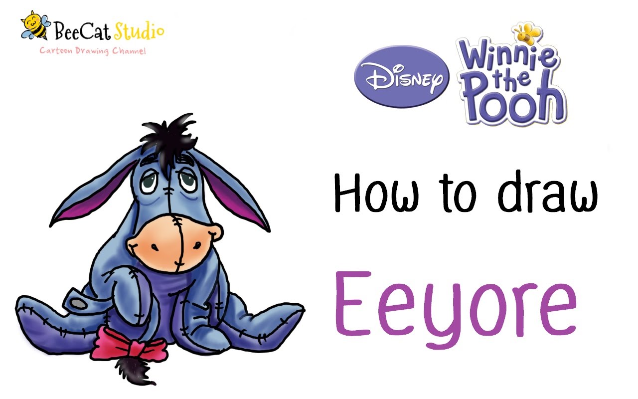 1280x800 How To Draw Eeyore Winnie The Pooh