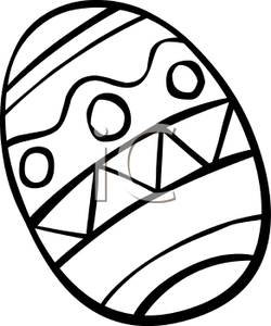 250x300 Easter Egg Clip Art Black And White Cliparts