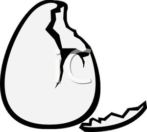 300x269 Image Black And Whtie Cracked Egg