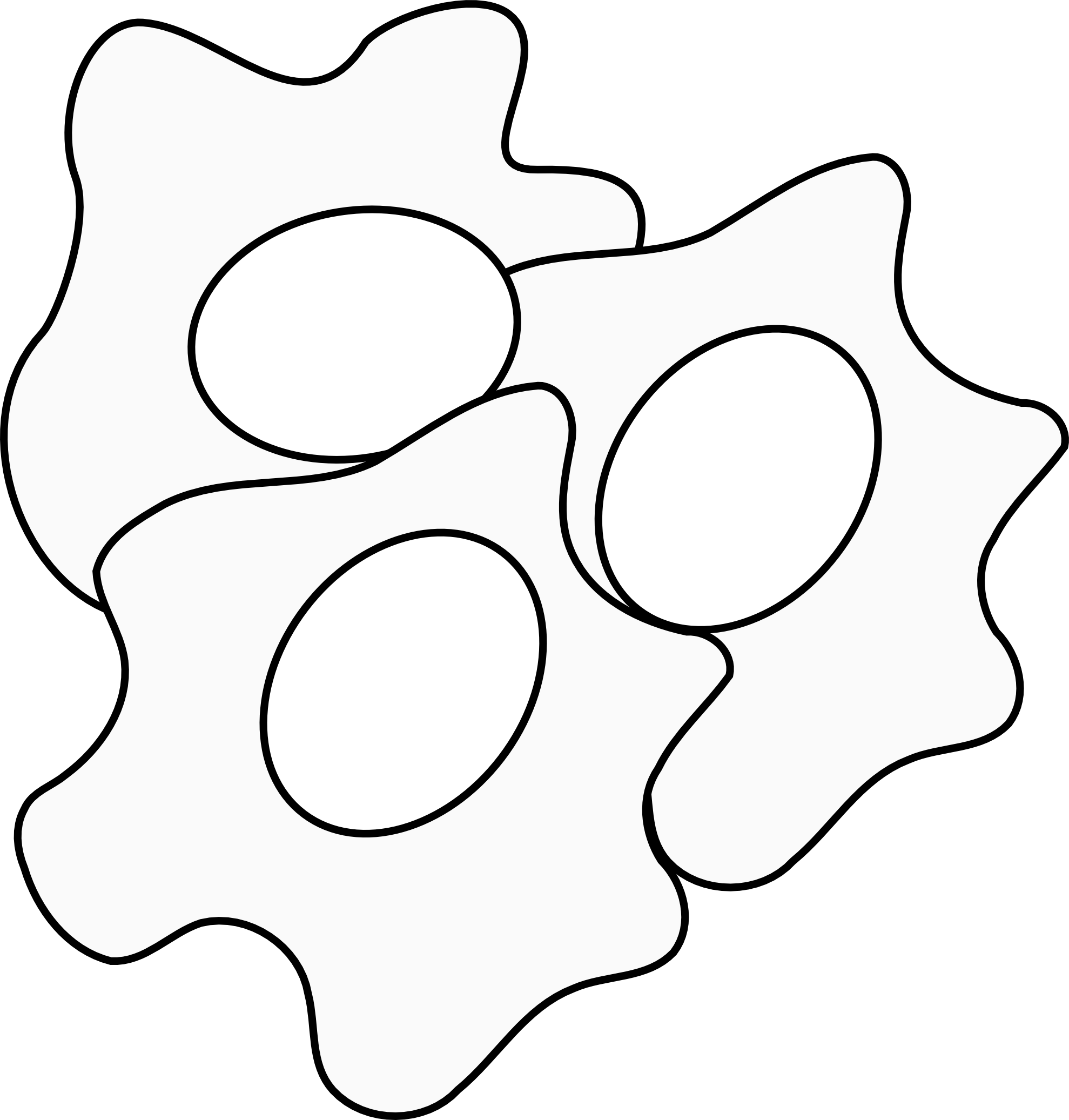 1979x2073 Egg Black And White Clipart 2074549