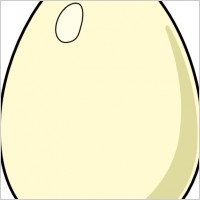 200x200 Egg Clipart Black And White White Egg Clip