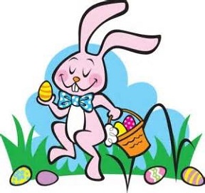 288x272 Easter Egg Hunt Kids Clipart