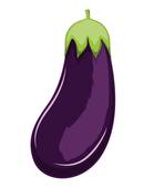 139x170 Clip Art Eggplant