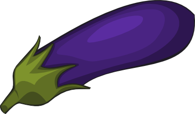 401x235 Eggplant Clipart