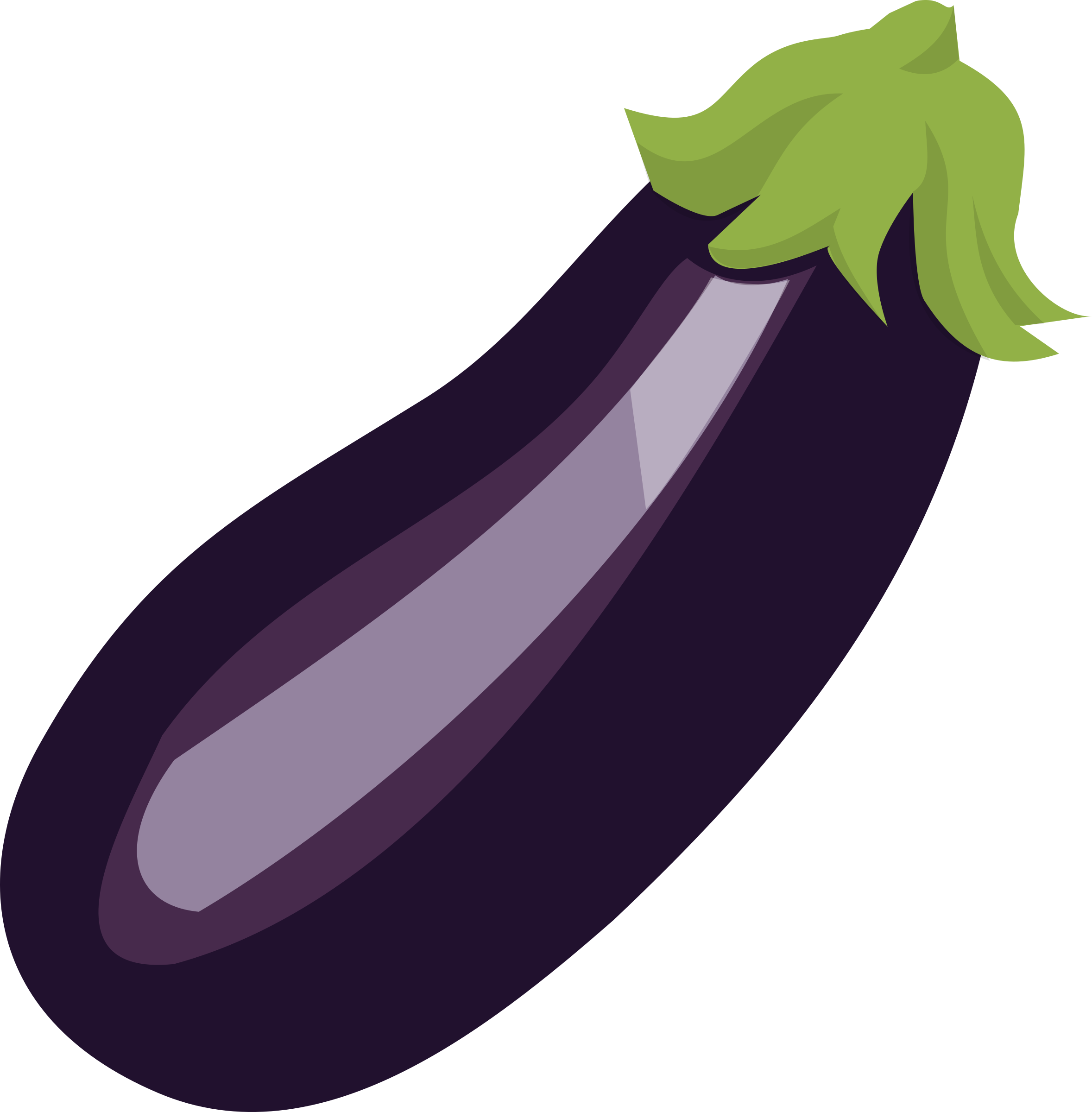 2357x2400 Eggplant Cliparts