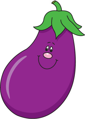 275x383 Eggplant Clipart