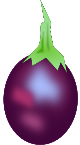 330x594 Eggplant Clip Art