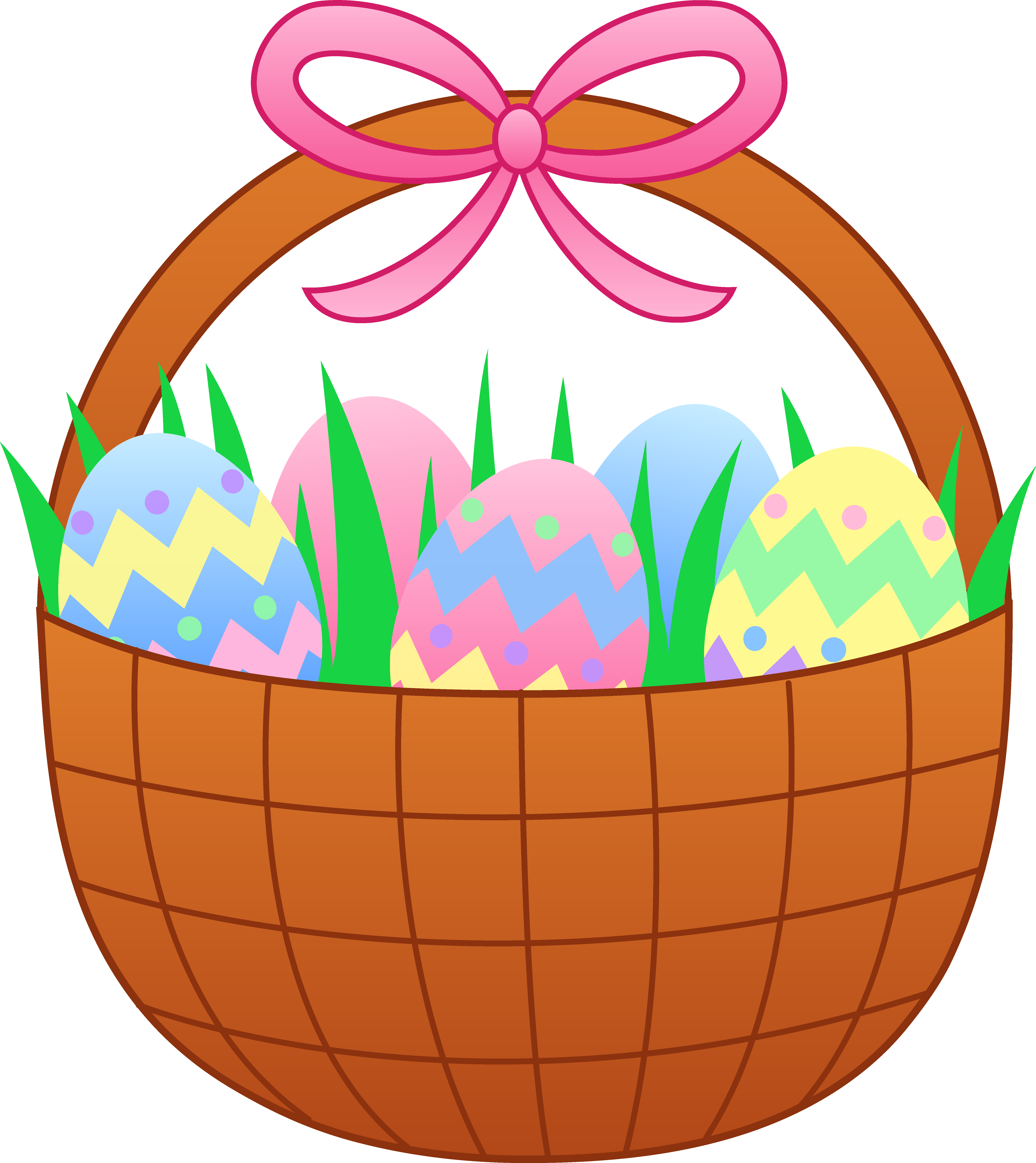 5783x6492 Egg Clipart Basket Egg