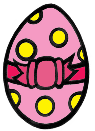 309x427 Easter Egg Clip Art Black And White Clipart Panda