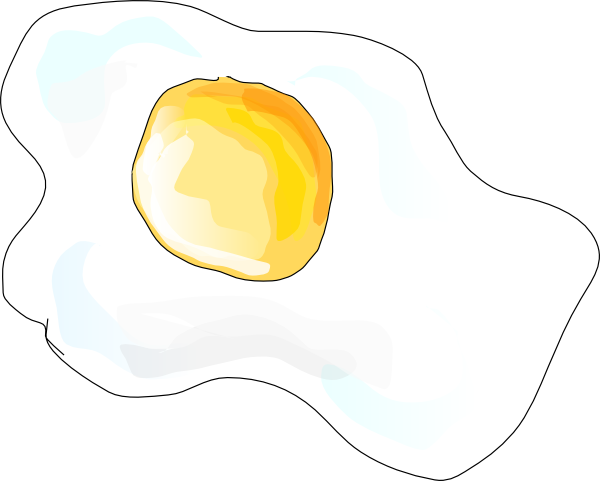 600x481 Fried Eggs Clip Art