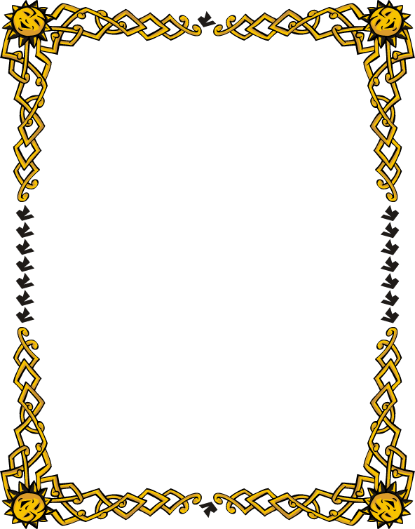 592x754 Egypt Clipart Frame