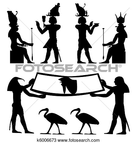 450x470 Egyptian Clip Art