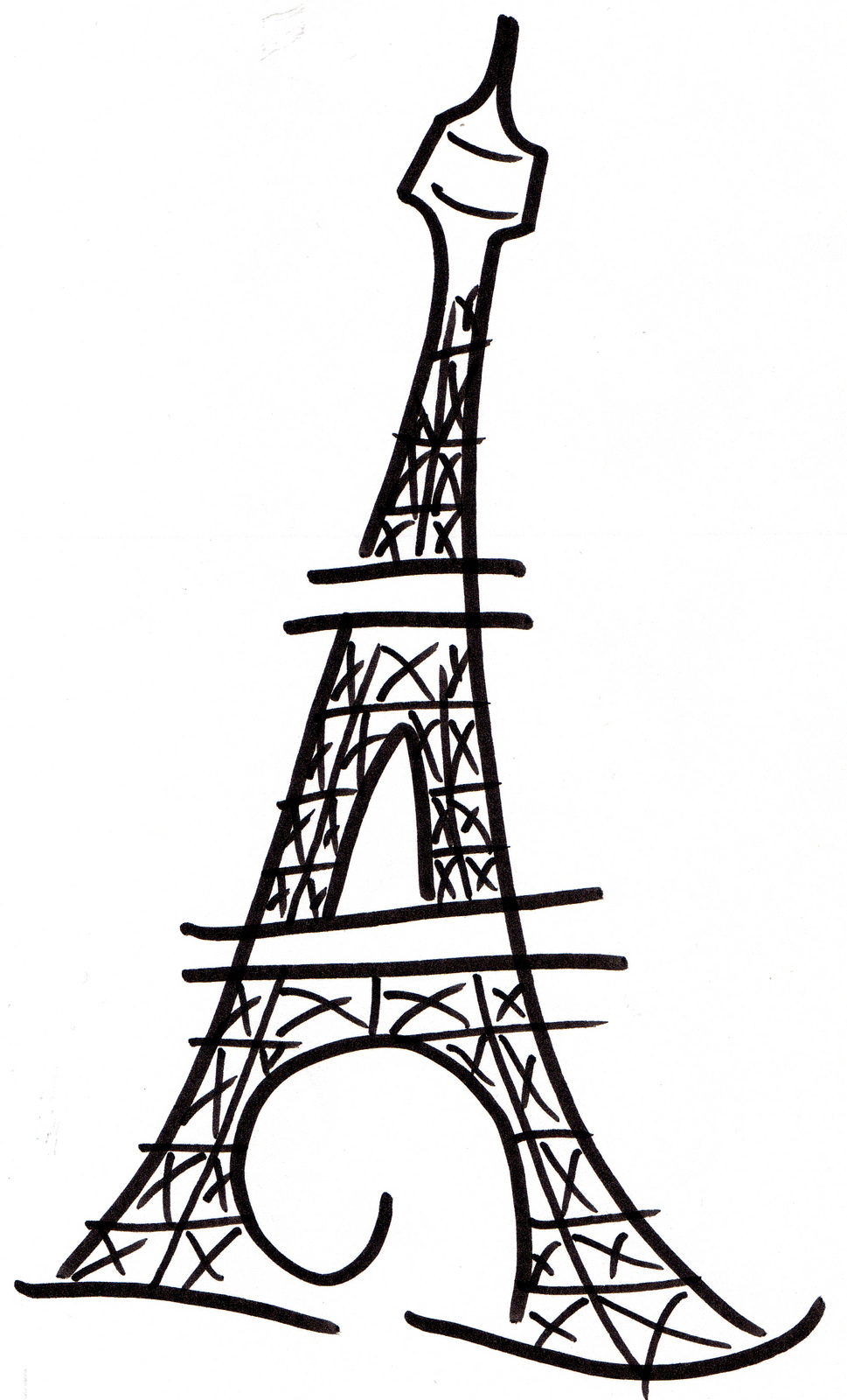 969x1600 Eiffel Tower Clipart Image Clip Art The Eiffel