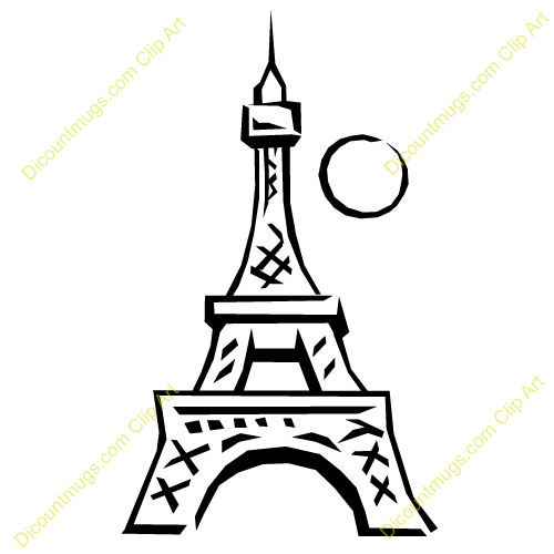 500x500 Eiffel Tower Clipart Animated