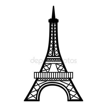 Eiffel Tower Easy Drawing | Free download on ClipArtMag