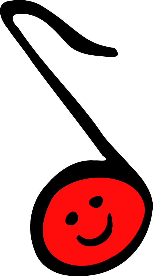 512x923 Eighth Note Clip Art