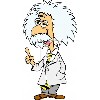 350x350 Einstein Cartoon Left Looking Boys And Girls Science And Tech Club