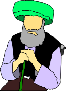 216x297 Sitting Sheikh Elderly Person Clip Art