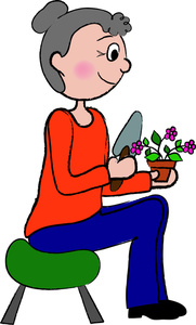 181x300 Gardening Clipart Image
