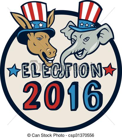 415x470 Free Clipart Election 2016