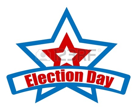450x363 Election Day Star Retro Banner Vector Royalty Free Cliparts