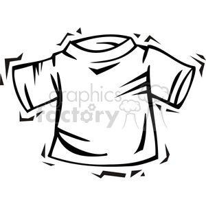 300x300 Royalty Free Blank Tee Shirt Clip Art 385754 Vector Clip Art Image