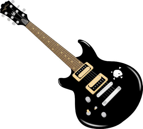 500x451 Guitar Clip Art Free