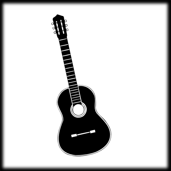 600x600 Guitar Pictures Free Clip Art 3