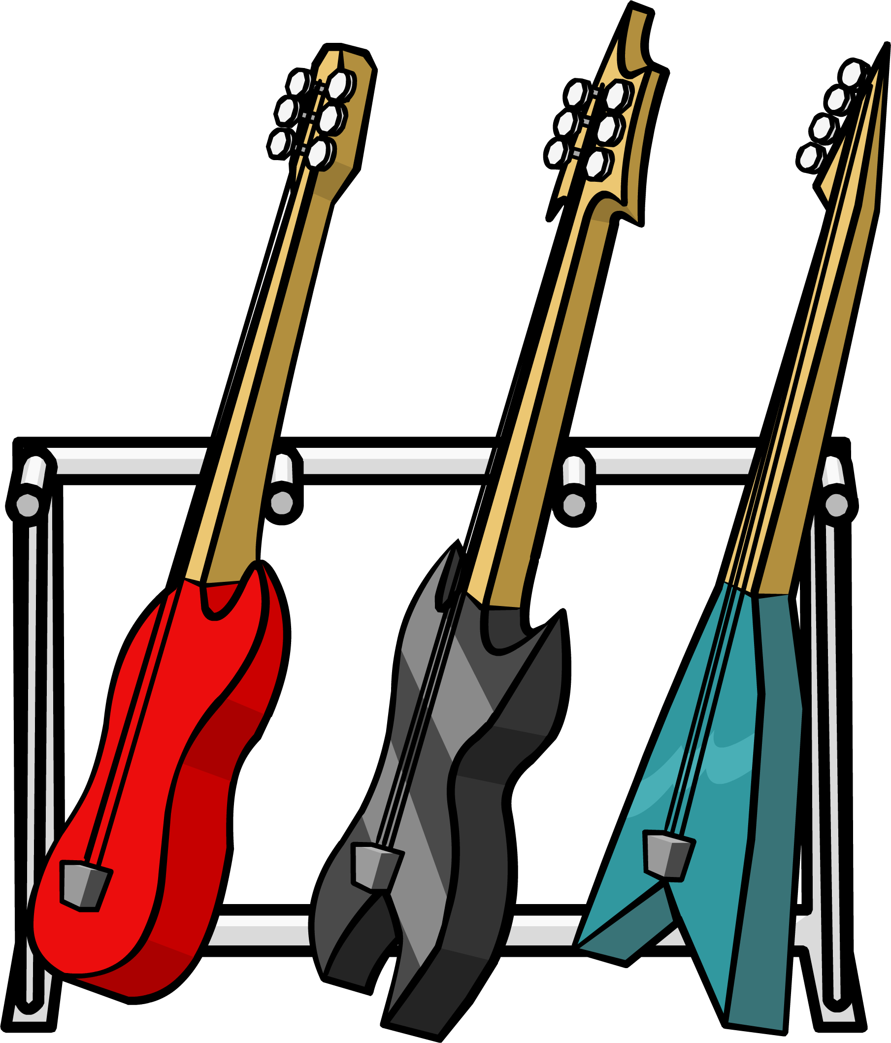 1809x2117 Guitar Clipart Stand