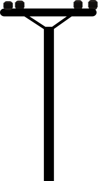 324x595 For Electric Power Lines Clipart