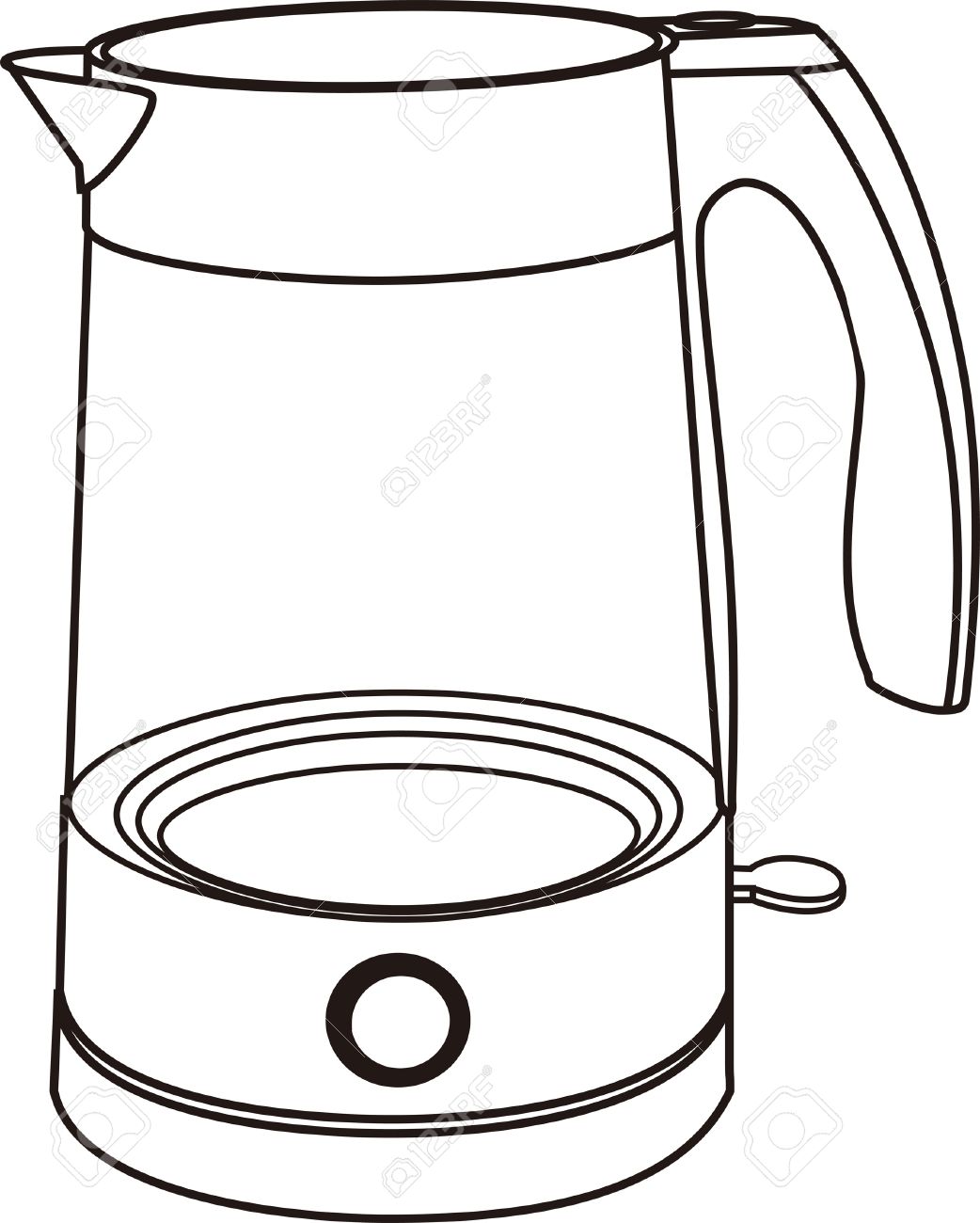 1042x1300 Teapot Clipart Electric Kettle