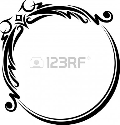 384x400 Elegant Border Frame Clipart Panda