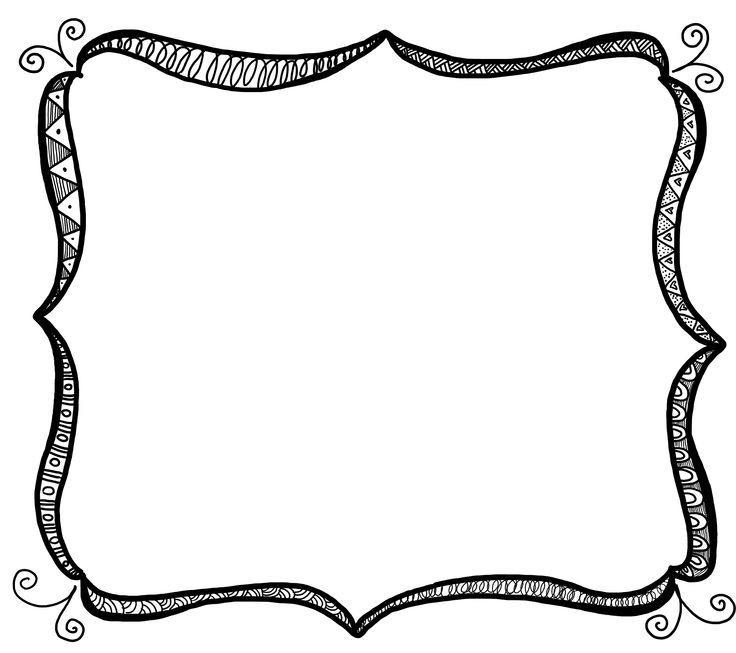 736x653 Clipart Free Frame Border
