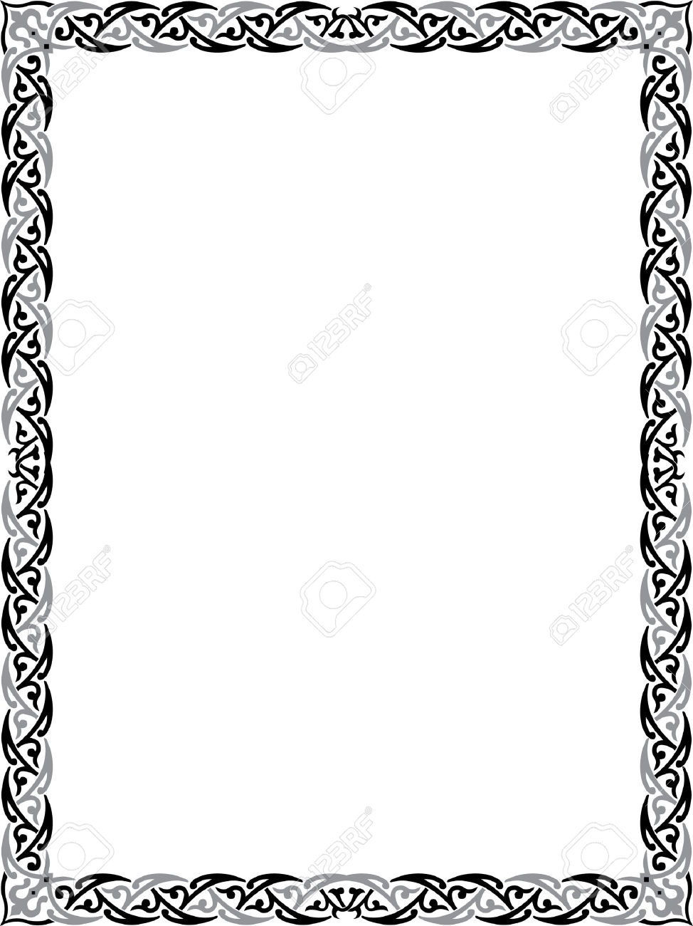 974x1300 Elegance Clipart Border