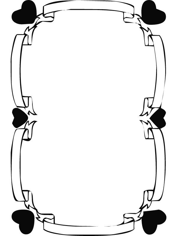 600x800 Elegant Border