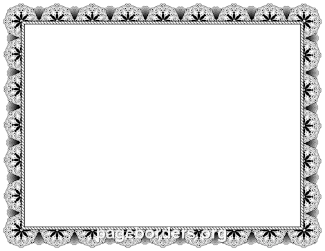 470x363 Elegant Border Clipart