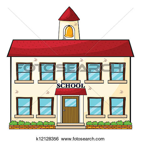 450x454 Place Clipart Elementary School Building