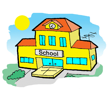 460x426 Place Clipart Elementary School Building