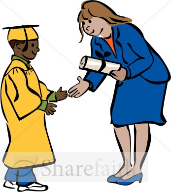 347x388 Elementary School Graduation Clip Art